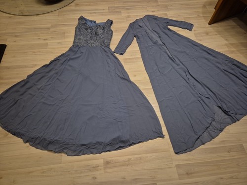 Ballkleid mit tüllmantel - ballkleid,