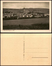 Ansichtskarte Marienberg im Erzgebirge Partie an der Stadt 1923