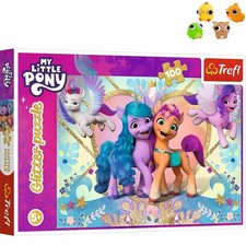 Glitzerpuzzle 100 Teile -