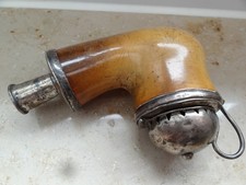 Antiker Pfeifenkopf mit Silbermontur mehrere Punzen