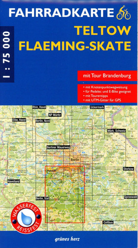 Fahrradkarte teltow - fahrradkarte,