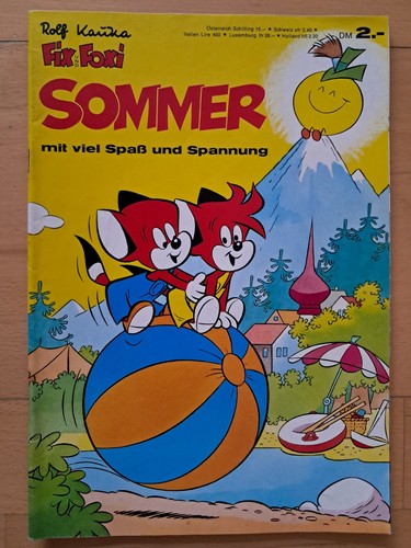 Fix foxi sonderheft sommer - +,