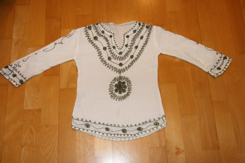 Vintage bestickte mädchen - bestickte,