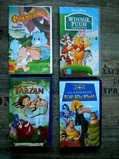 4x VHS Walt Disney Video Filme