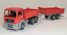 Wiking - MAN TGA 24.480 Dreiseiten-Kipper mit Tandem-Anhänger 1:87 #25-SV949/K42