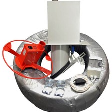 Pelletsaugsystem Hoch mit Maulwurf mit 15m Saugschlauch