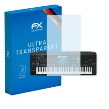 atFoliX 3x Displayschutzfolie für Yamaha Genos 2 Schutzfolie klar Folie