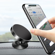 Handyhalterung Auto Magnet Lüftungsgitter KFZ Smartphone Halter Universal Rund