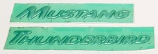1x BOOM Trikes Mustang Thunderbird Schriftzug / Aufkleber / Sticker / Emblem