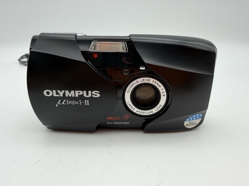 Olympus mju black - mju, ii