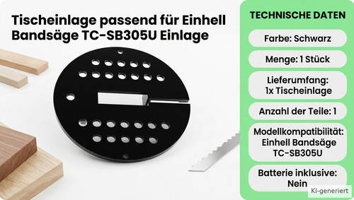 Tischeinlage passend für