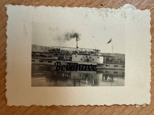 Foto schaufelraddampfer 1950 - foto,