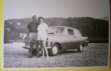 Opel Rekord Original Foto 60er Jahre - Oldtimer - s/w