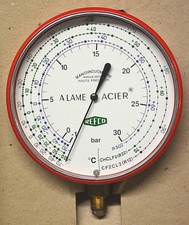 REFCO Manometer R502 / R22 / R12 Kältemittel NEU