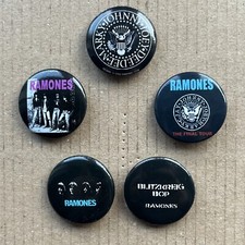 Ramones Office Button Badges