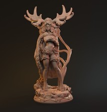 Druidin mit Geweih Miniatur