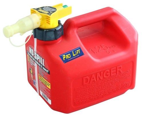 Spill kanister benzin - no,