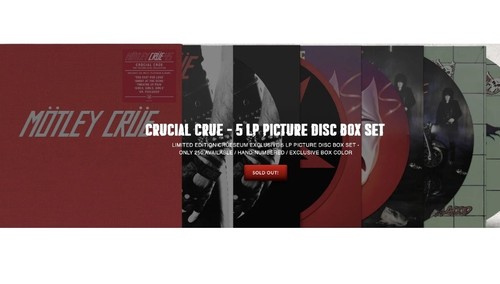 Mötley crüe picture disc - 5,