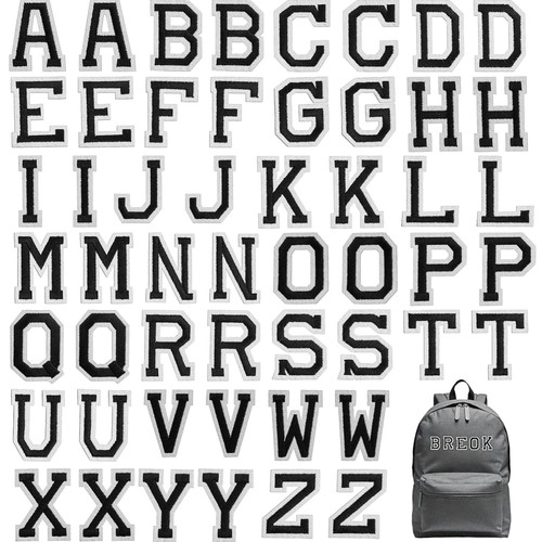 Bügelbuchstaben textilien - bügelbuchstaben, a-z