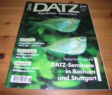 Zeitschrift "DATZ - Aquarien Terrarien" 6/98 Jahrgang 51