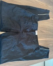 Prada Damen Hose Chino Reiterhose 36, S, It.42, Schwarz