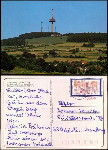 Ansichtskarte schotten - ansichtskarte,