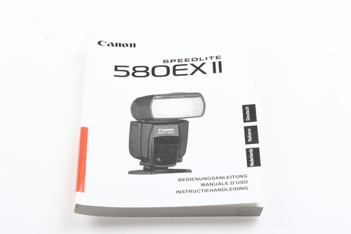 Canon speedlite 580ex - speedlite, ii