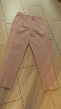 Zara Zigarettenhose hoher Bund rosa Gr. M
