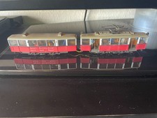 Liliput HO Strassenbahn  2 teilig rot für Bastler