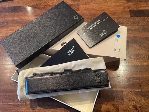 Mont blanc leder meisterstück - mont,