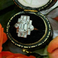 3,40 Karat Smaragd Diamant