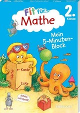 Fit für Mathe 2. Klasse. Mein 5-Minuten-Block: Zahlen bis 100, plus und min ...