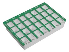 Arzneikassette GRÜN Pillenbox