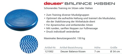 Deuser balance kissen - kissen, 121002