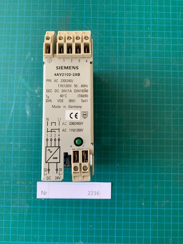 Siemens trafo netzteil 230v - siemens,
