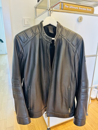 Hugo boss leder biker - hugo,