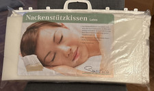 Nackenstützkissen, Latex, Sympathica, 40 x 80 cm, Bezug: 100% Baumwolle
