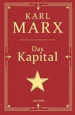 Karl Marx Das Kapital. Gebunden in Cabra-Leder, mit Goldprägung