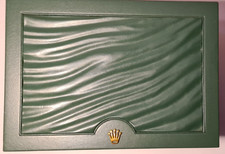 Rolex SA Uhren Box grün Gold