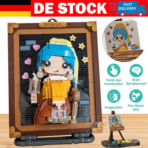 Mini bausteine gemälde - gemälde, modell