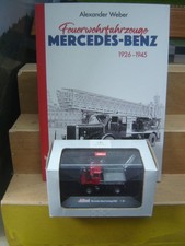 Schuco 1:87 MB Unimog U300 Feuerwehr + Buch  "Gebraucht"(031W)