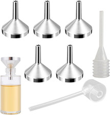 5 Metall -Trichter, 1 Tropfen