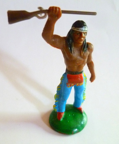 Alter ddr hartgummi - ddr, indianer