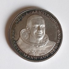 Silbermedaille Neil Armstrong
