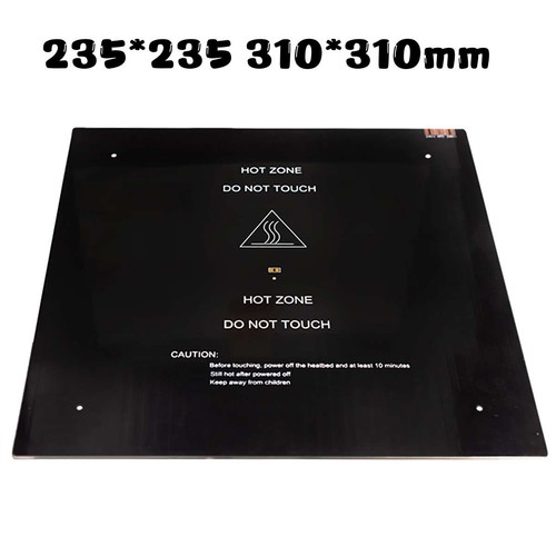 24v 3mm aluminium - 24v, heizbett