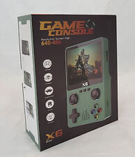 6000+ Retro Handheld Videospielkonsole TV Spiel 3,5" Retro Gamepad Console X6