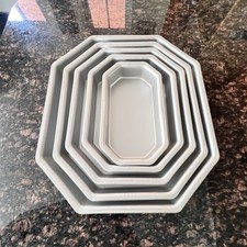 Fat Daddio's Profi eloxierter Eckschnitt 5 Pfannen Set