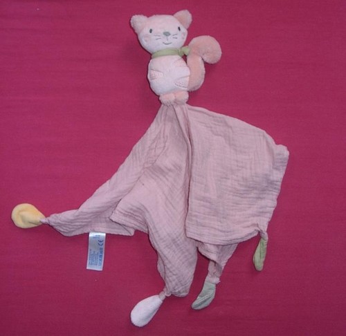 Beauty baby schmusetuch - baby, katze