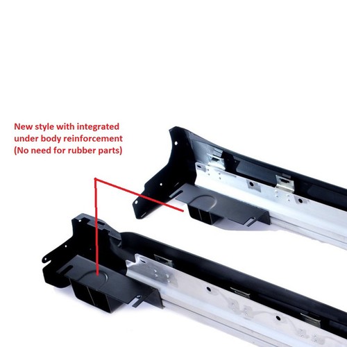 Aluminium trittbretter passend - aluminium,