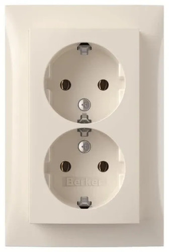 Schuko doppelsteckdose fach - schuko,